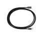 Preview: USB Cable Type C male to USB 2.0 Type B male, black, 1,00m